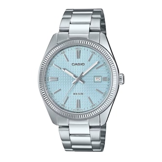 Casio Analogue MTP-1302PE-2AVEF Blue Dial Unisex Watch Casio Analogue MTP-1302PE-2AVEF Blue Dial Unisex Watch