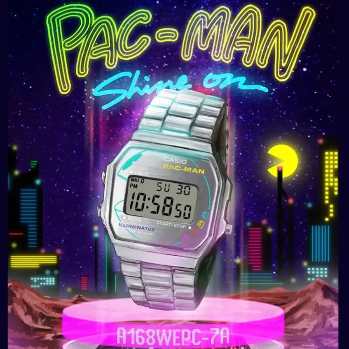Casio Casio X PAC-MAN 38.6mm x 36.3mm Unisex Watch