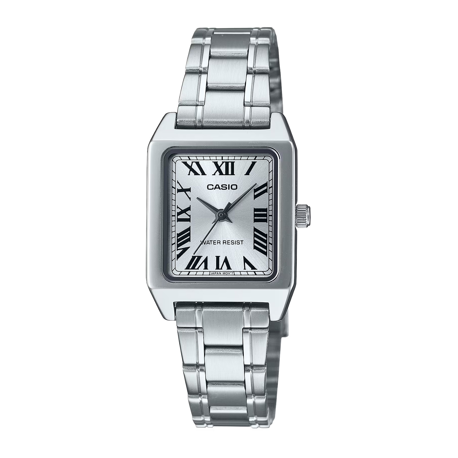 Casio Standard Quartz 31mm X 22mm Unisex Watch Silver Casio Standard Quartz 31mm X 22mm Unisex Watch Silver