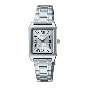 Casio Standard 31mm X 22mm Unisex Watch Silver