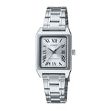 Casio Standard 31mm X 22mm Unisex Watch Silver