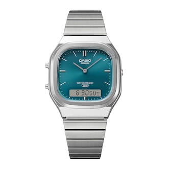 Casio Vintage 40.9mm X 35.8mm Unisex Watch Green