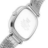 Casio Standard Quartz 37mm X 30mm Unisex Watch Silver