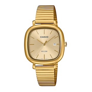 Casio Standard Quartz 37mm X 30mm Unisex Watch Gold