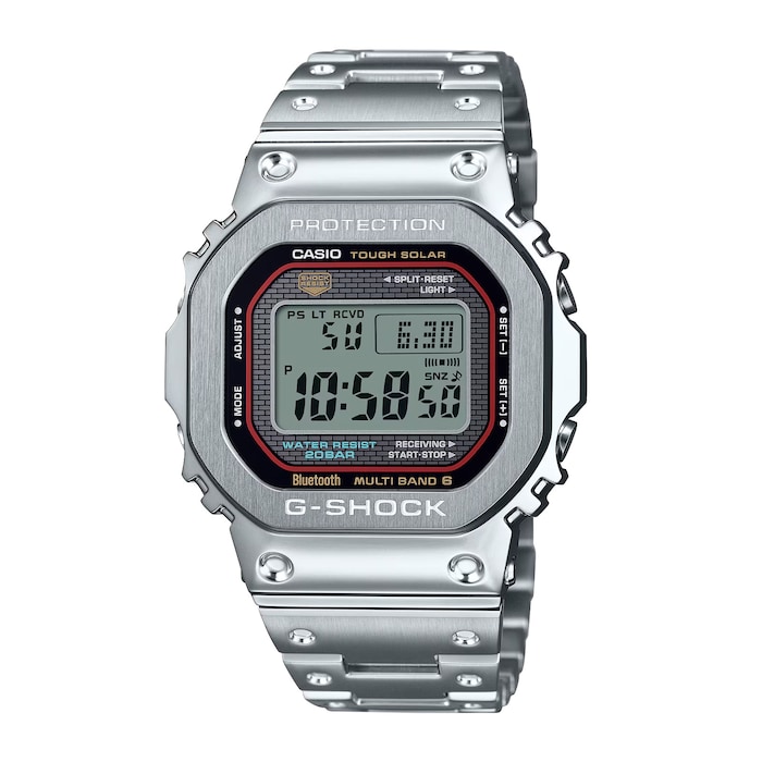 Casio G-SHOCK GMW-B5000 Series 49mm X 43mm Mens Watch Silver