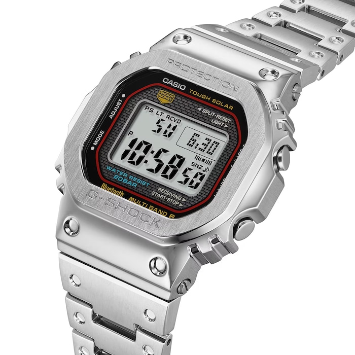 Casio G-SHOCK GMW-B5000 Series 49mm X 43mm Mens Watch Silver