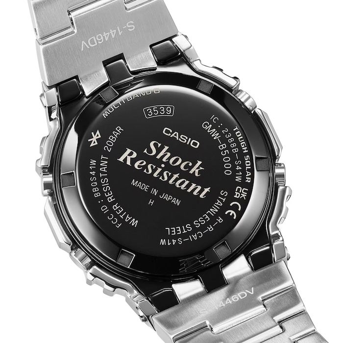 Casio G-SHOCK GMW-B5000 Series 49mm X 43mm Mens Watch Silver