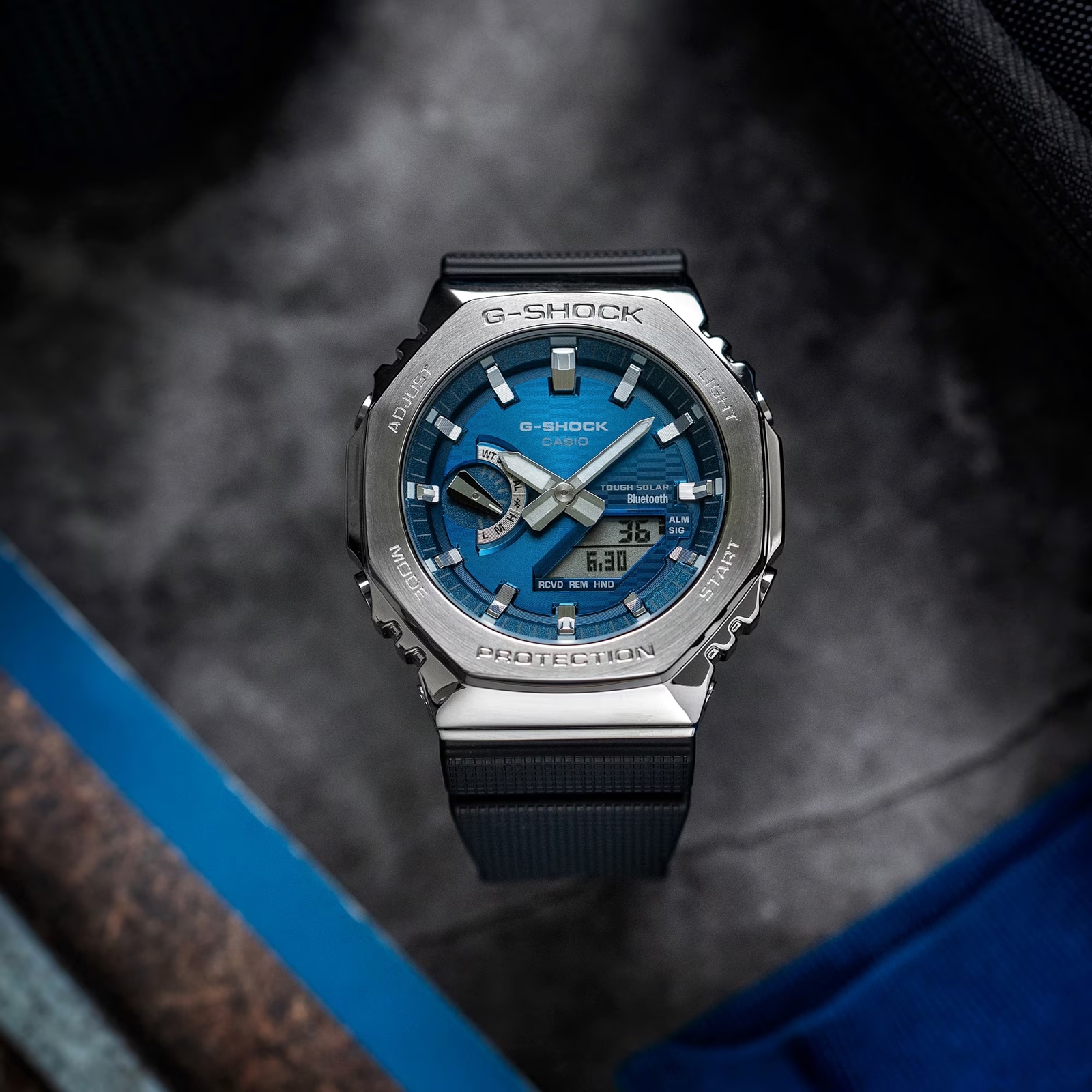 Casio G-SHOCK 2100 Series 49.3mm X 44.4mm Mens Watch Blue