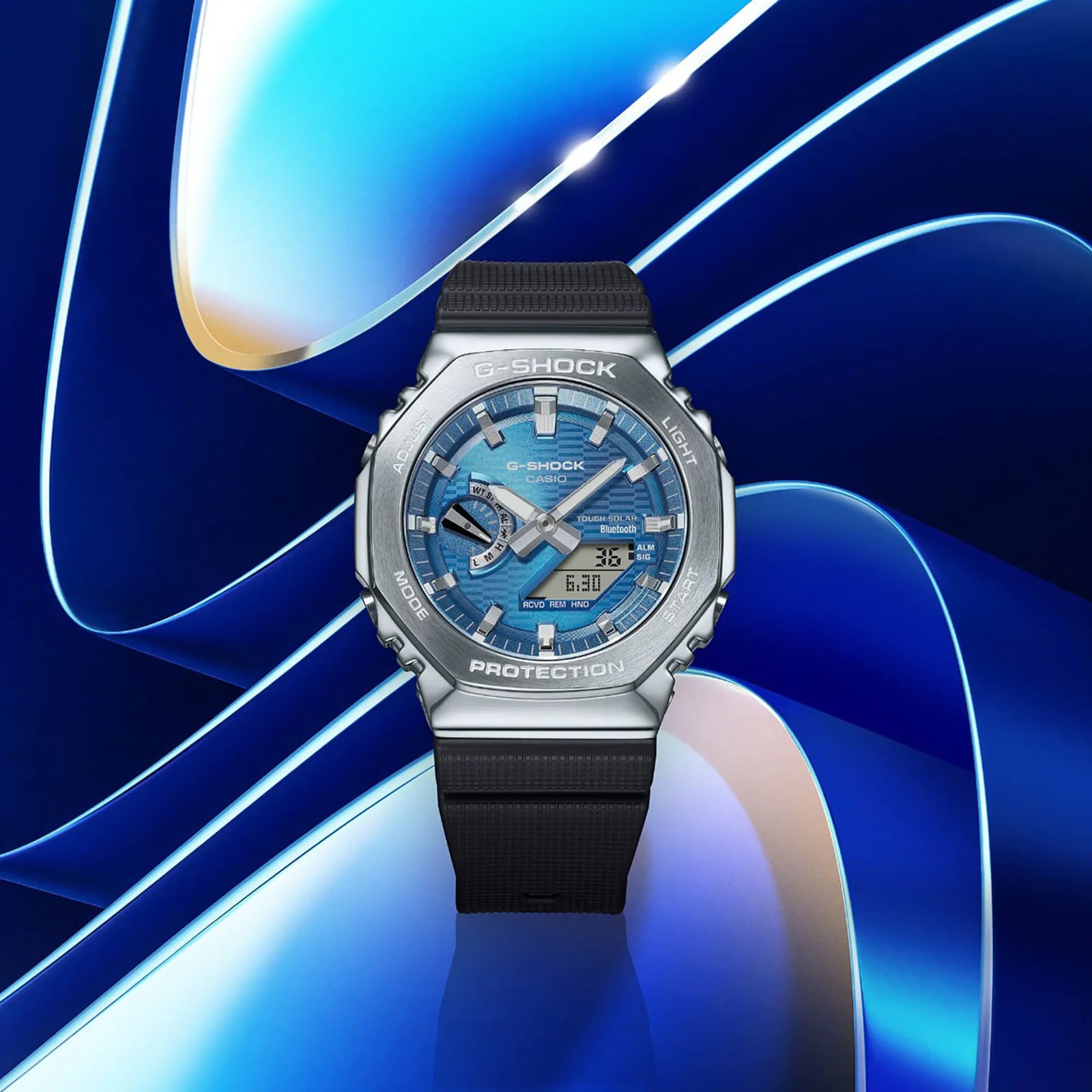 Casio G-SHOCK 2100 Series 49.3mm X 44.4mm Mens Watch Blue