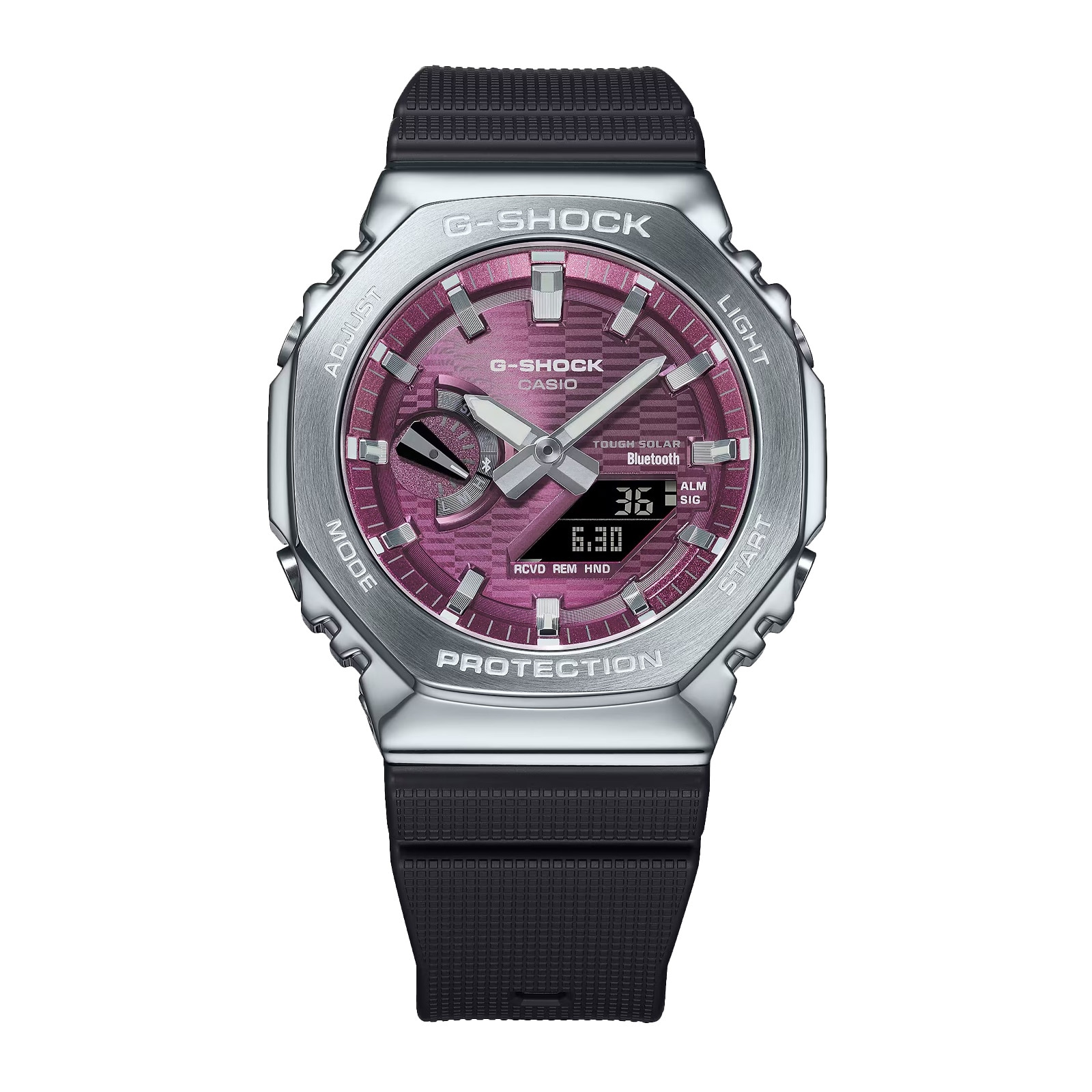 Casio G-SHOCK 2100 Series 49.3mm X 44.4mm Mens Watch Pink Casio G-SHOCK 2100 Series 49.3mm X 44.4mm Mens Watch Pink