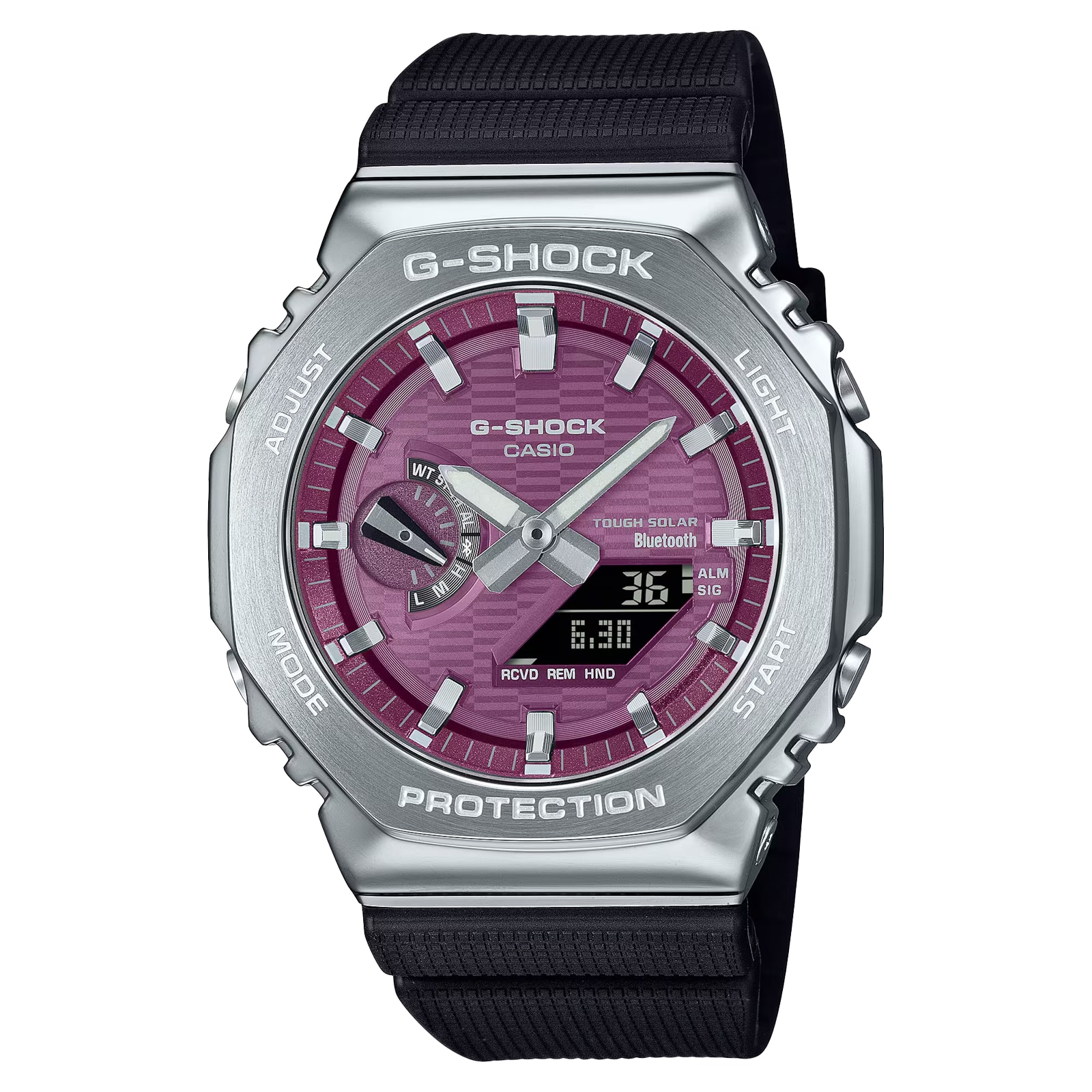 Casio G-SHOCK 2100 Series 49.3mm X 44.4mm Mens Watch Pink Casio G-SHOCK 2100 Series 49.3mm X 44.4mm Mens Watch Pink