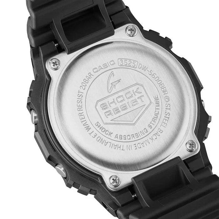 Casio G-SHOCK 5600 Series 49mm X 43mm Mens Watch Red