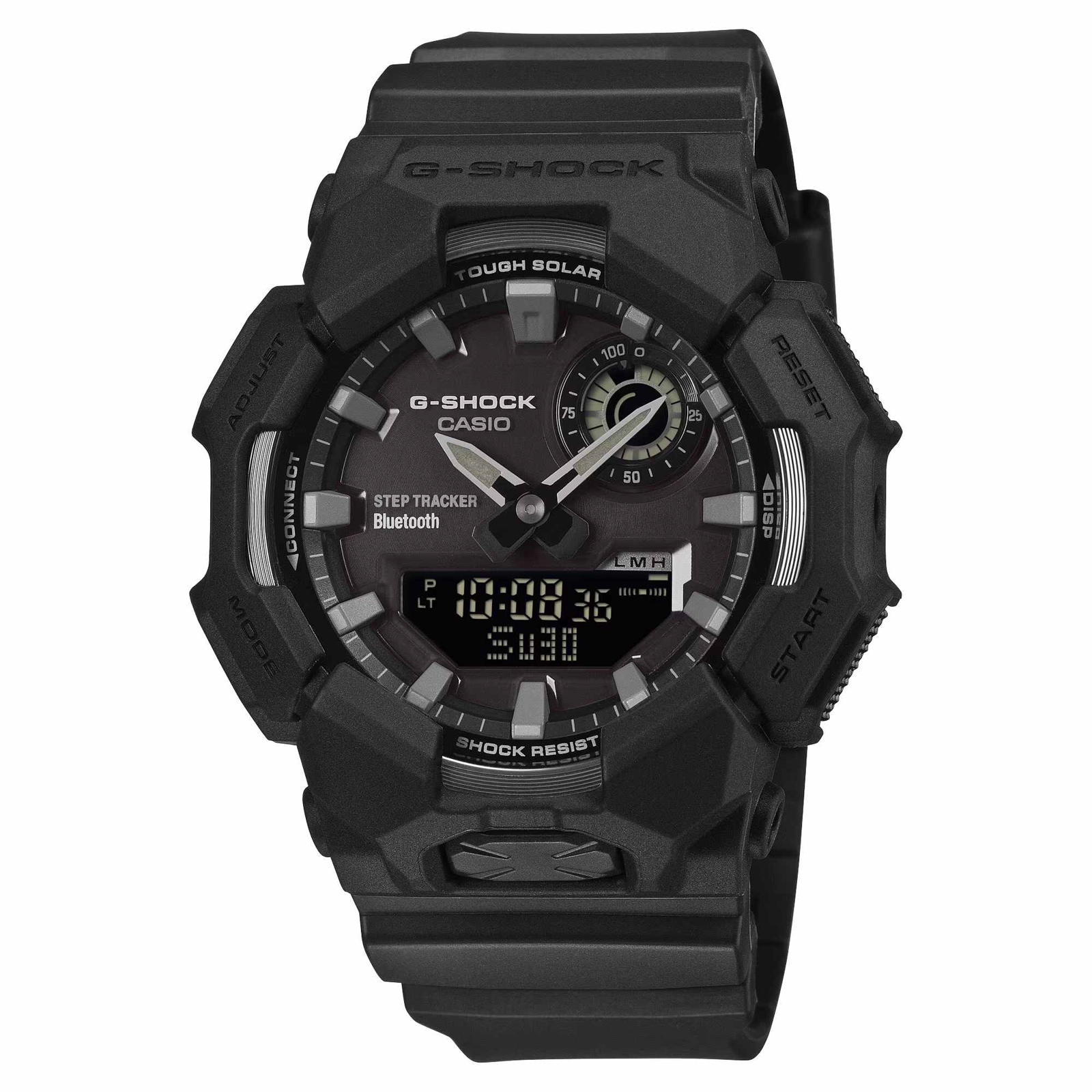 Casio G-Shock Analogue Digital 52mm Mens Watch Black Casio G-Shock Analogue Digital 52mm Mens Watch Black