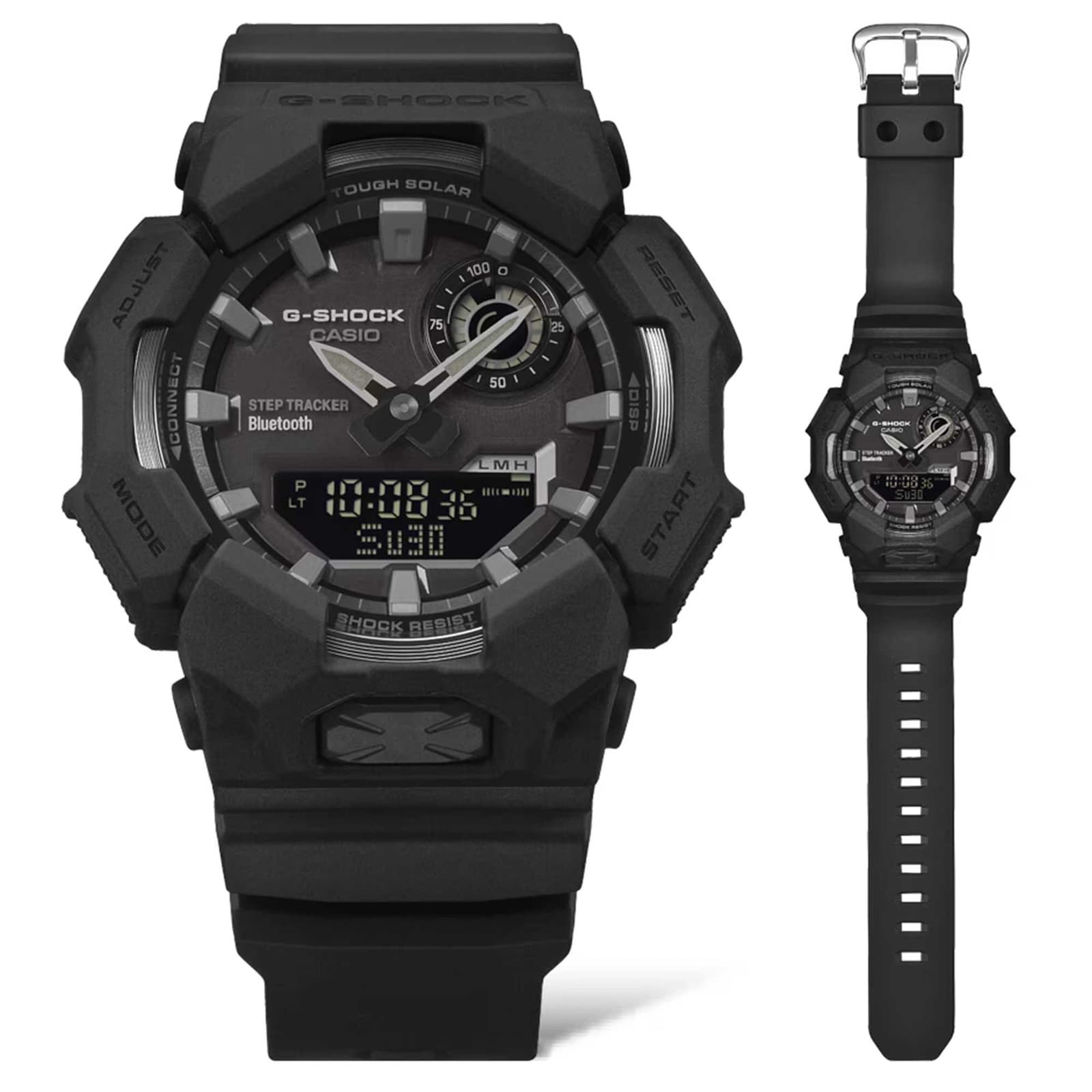 Casio G-Shock Analogue Digital 52mm Mens Watch Black Casio G-Shock Analogue Digital 52mm Mens Watch Black