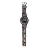 Casio G-SHOCK Analogue Digital 2100 Series 45.4mm Mens Watch Camo Metallic
