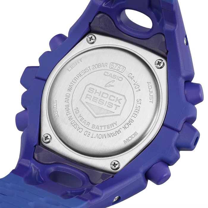 Casio G-SHOCK GA-V01 Series 49mm X 58mm Mens Watch Purple