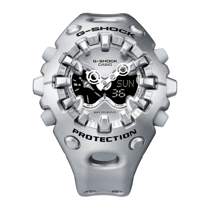 Casio G-SHOCK GA-V01 Series 49mm X 58mm Mens Watch Silver