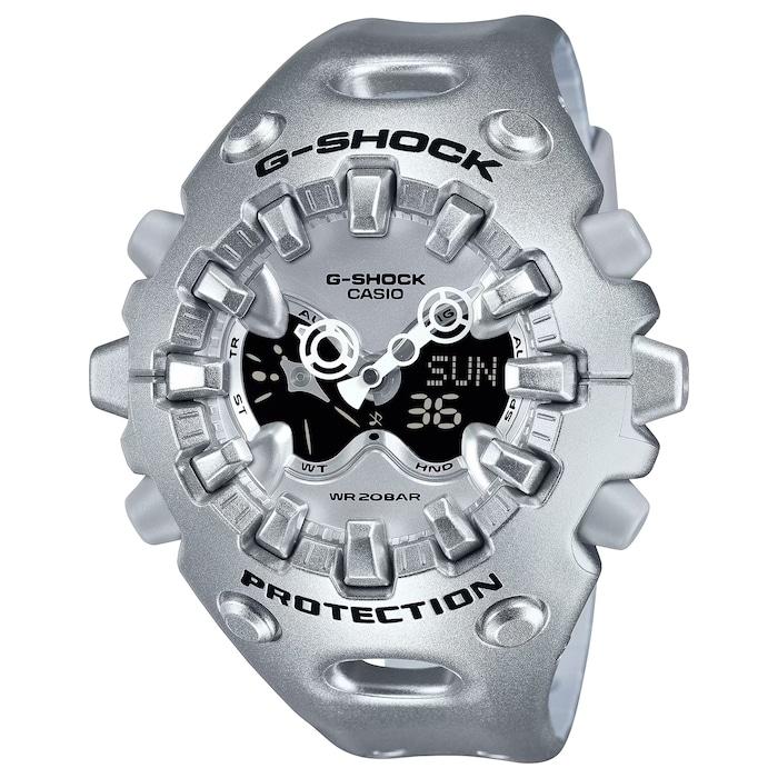 Casio G-SHOCK GA-V01 Series 49mm X 58mm Mens Watch Silver