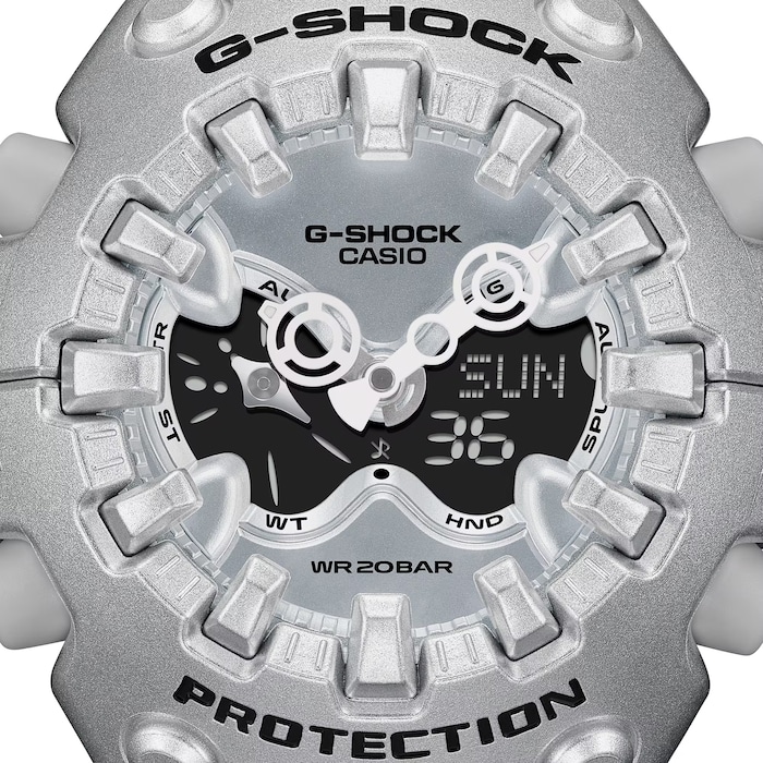 Casio G-SHOCK GA-V01 Series 49mm X 58mm Mens Watch Silver