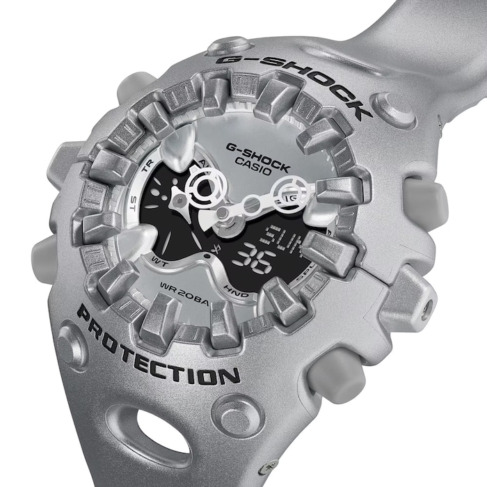 Casio G-SHOCK GA-V01 Series 49mm X 58mm Mens Watch Silver