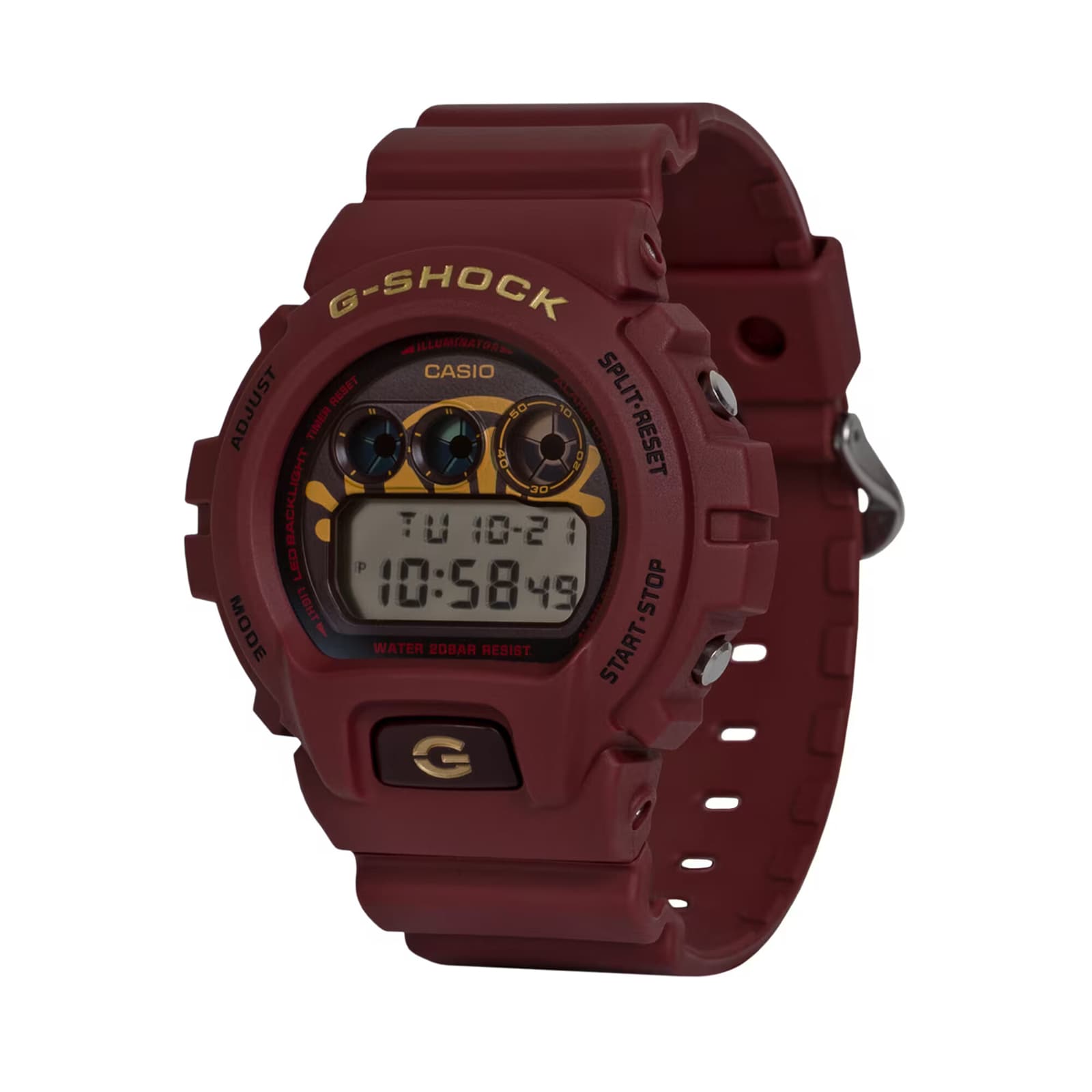 Casio G-Shock Digital 6900 Series 53mm Limited Edition Mens Watch Black