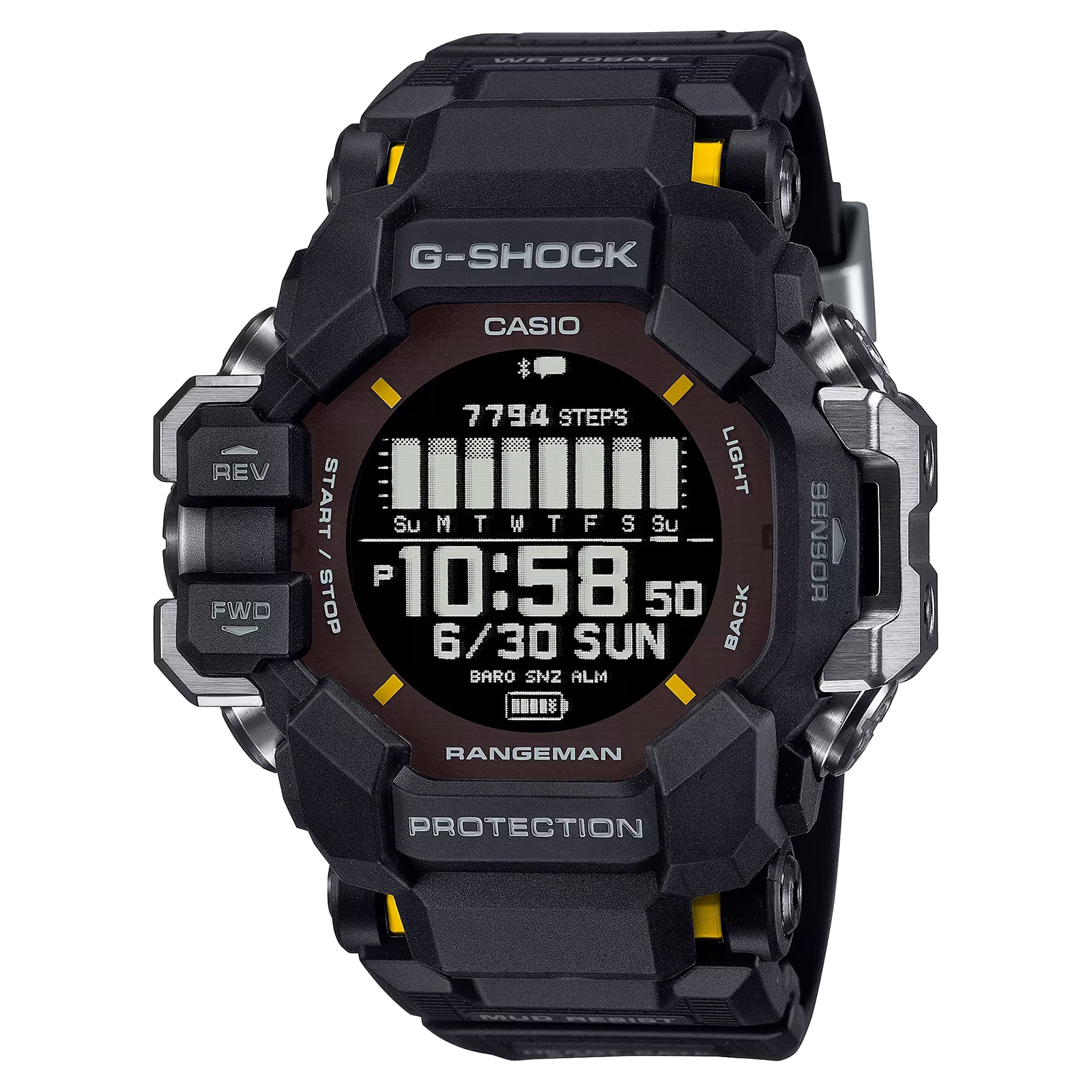 Casio G-SHOCK Rangeman Master of G Bluetooth Mens Watch 60.5mm