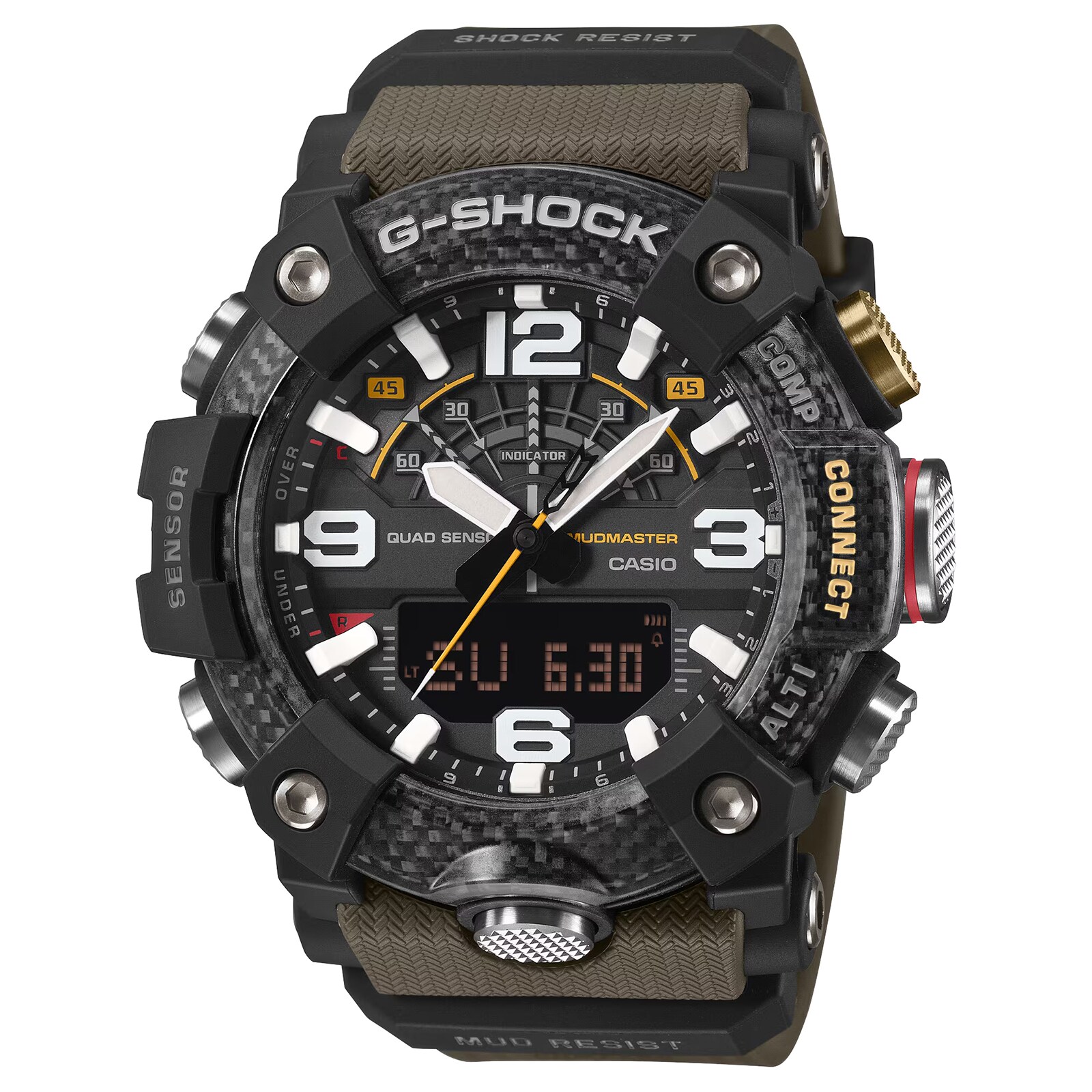 Casio G-SHOCK Mudmaster Master of G Carbon Core Mens Watch 55mm