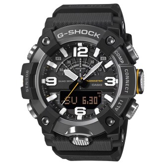Casio G-SHOCK Mudmaster Metal Bezel Mens Watch Black 55mm