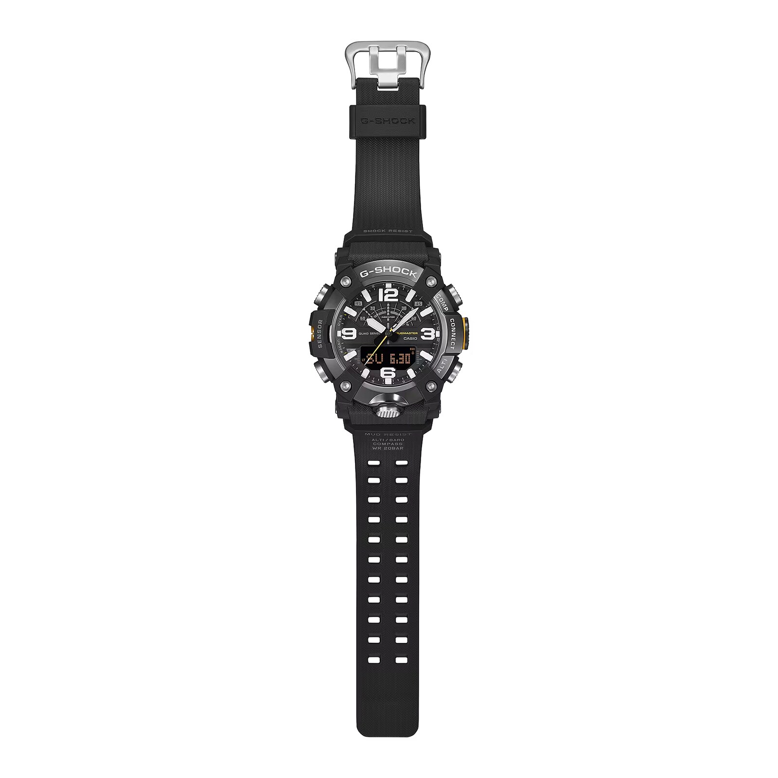 Casio G-SHOCK Mudmaster Metal Bezel Mens Watch Black 55mm