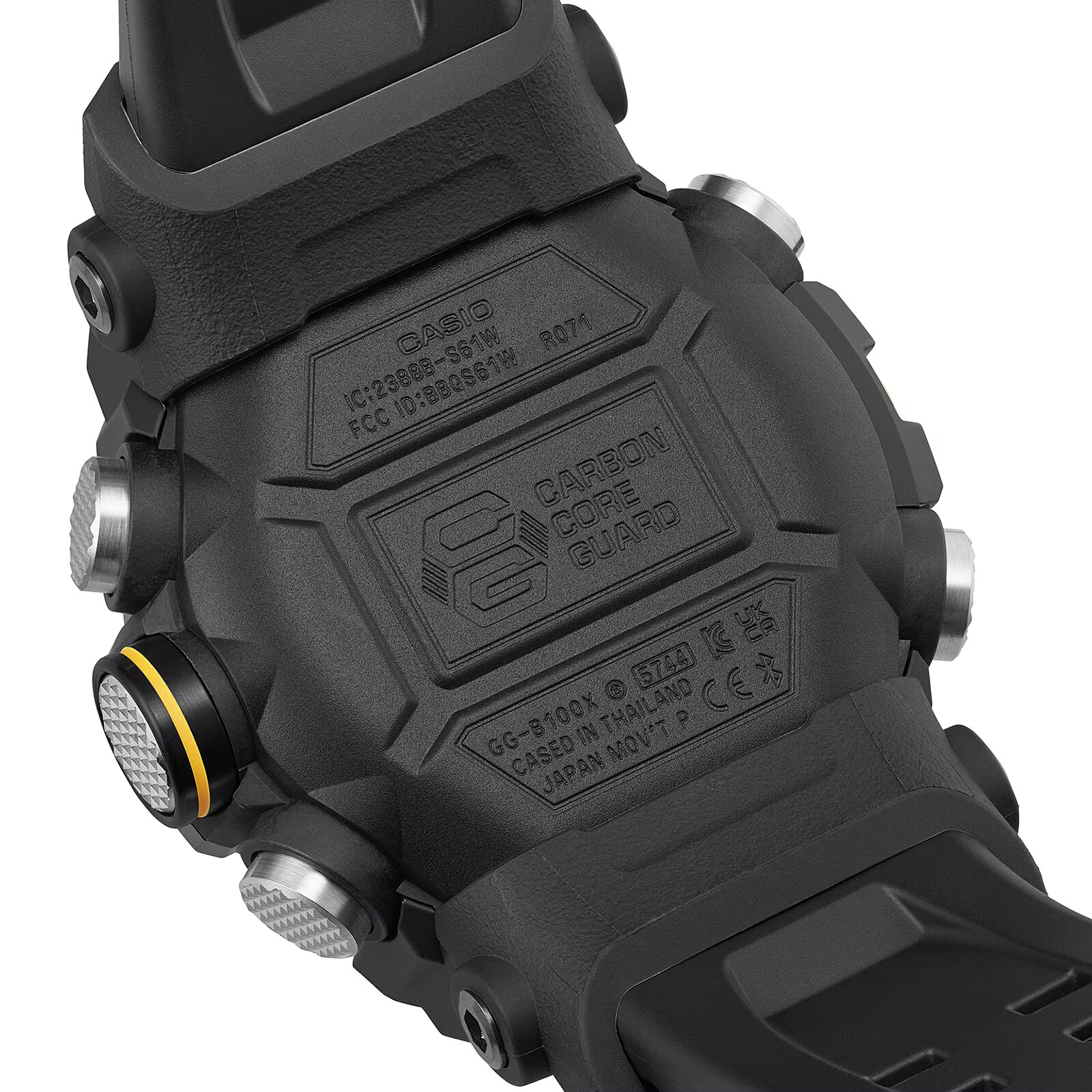 Casio G-SHOCK Mudmaster Metal Bezel Mens Watch Black 55mm