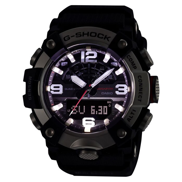 Casio G-SHOCK Mudmaster Metal Bezel Mens Watch Black 55mm