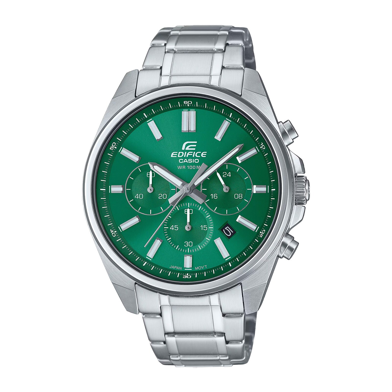 Casio Edifice Green Chronograph Mens Watch