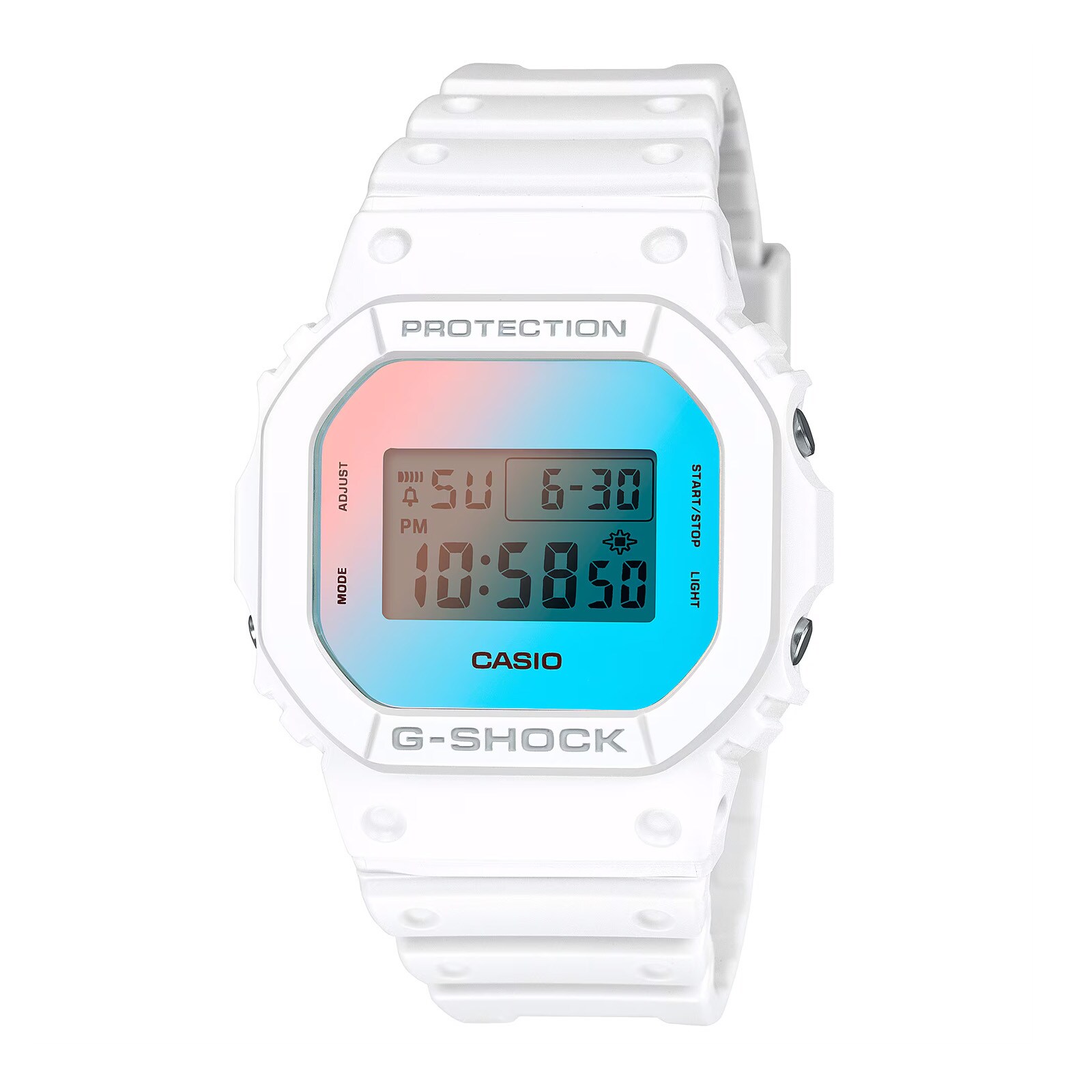Casio G-Shock Blue Dial Digital Mens Watch