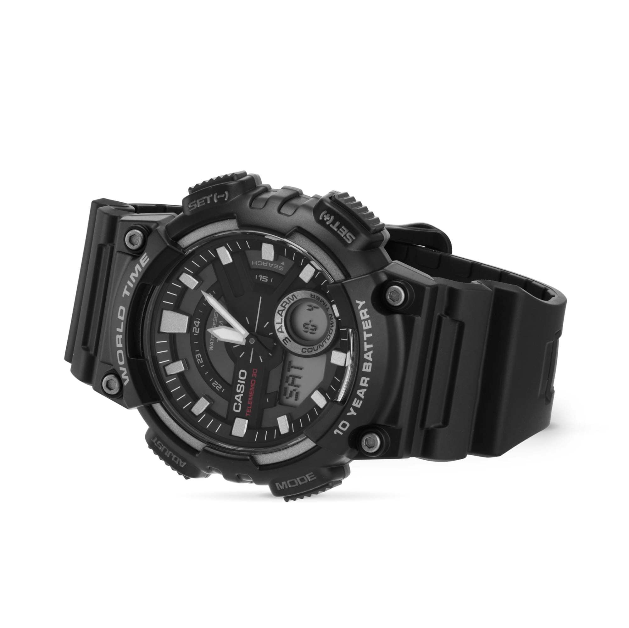 Casio Standard Black Dial AEQ Mens Watch