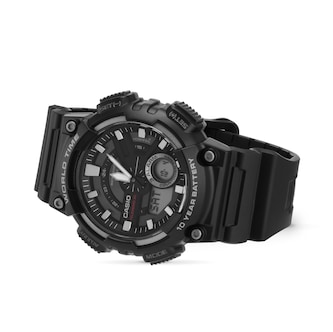 Casio Standard Black Dial AEQ Mens Watch Casio Standard Black Dial AEQ Mens Watch