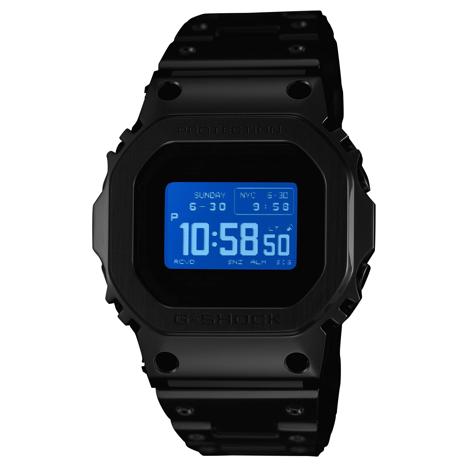 Casio G-SHOCK 5000 Series Full Metal Mens Watch Black 49mm GMW