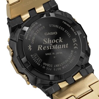 Casio G-SHOCK 5000 Series Full Metal Mens Watch Gold 49mm