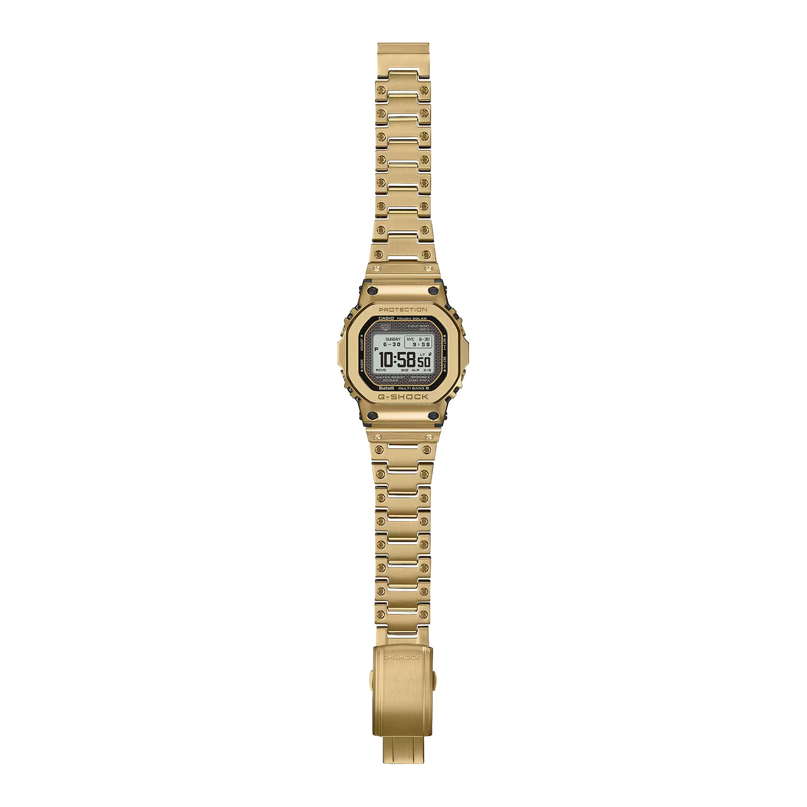Casio G-SHOCK 5000 Series Full Metal Mens Watch Gold 49mm