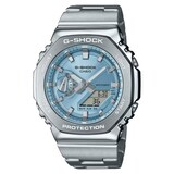 Casio G-SHOCK G-Steel 2100 Series Mens Watch Ice Blue 49mm