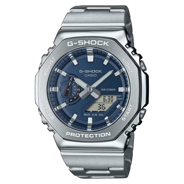 Casio G-SHOCK G-Steel 2100 Series Mens Watch Blue 49mm