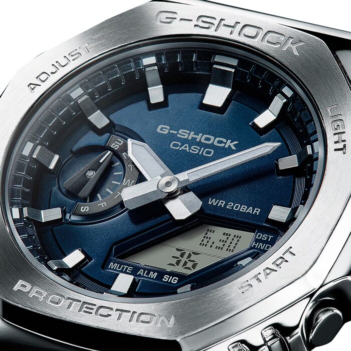Casio G-SHOCK G-Steel 2100 Series Mens Watch Blue 49mm