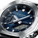 Casio G-SHOCK G-Steel 2100 Series Mens Watch Blue 49mm