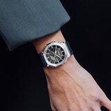 Casio G-SHOCK G-Steel 2100 Series Black Rubber Strap Mens Watch 49mm