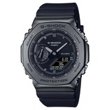 Casio G-SHOCK All Black Metal Cover Series Mens Watch 49mm