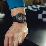 Casio G-SHOCK All Black Metal Cover Series Mens Watch 49mm