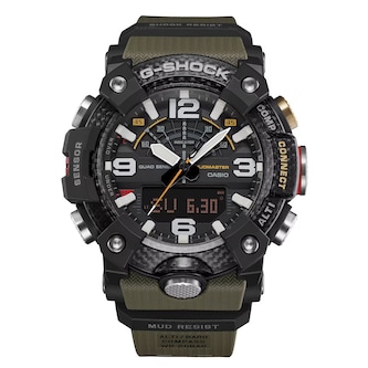 Casio G-SHOCK Master Of G-Land Mudmaster 51.3mm Mens Watch Green Casio G-SHOCK Master Of G-Land Mudmaster 51.3mm Mens Watch Green