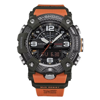 Casio G-SHOCK Master Of G-Land Mudmaster 51.3mm Mens Watch Orange Casio G-SHOCK Master Of G-Land Mudmaster 51.3mm Mens Watch Orange