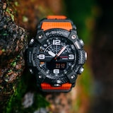 Casio G-SHOCK Master Of G-Land Mudmaster 51.3mm Mens Watch Orange