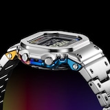 Casio G-Shock Full Metal 5000 Series 49.5mm Limited Edition Mens Watch Silver