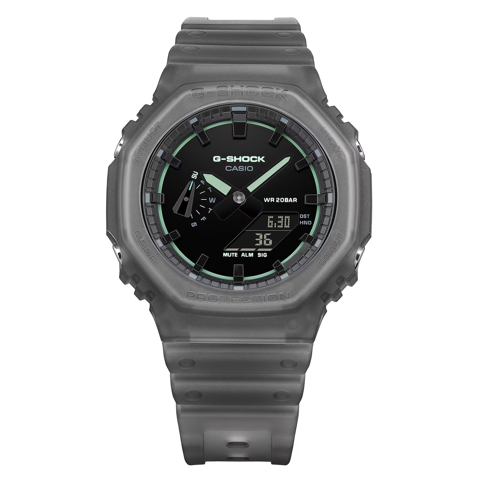 Casio G-SHOCK Analogue Digital GA-2100 Series 45.4mm Mens Watch Black Casio G-SHOCK Analogue Digital GA-2100 Series 45.4mm Mens Watch Black